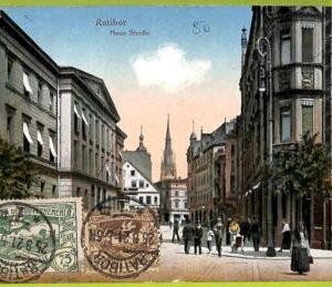 17700 -  POLAND  -  VINTAGE  POSTCARD - Ratibor