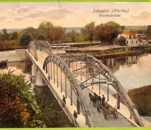 7555 -  POLAND  -  VINTAGE  POSTCARD - Schwerin