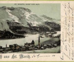 ad5056 - SWITZERLAND - Ansichtskarten VINTAGE POSTCARD-Gruss aus St.Moritz -1900