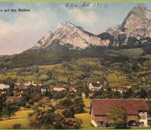 ad5130 - SWITZERLAND Schweitz - Ansichtskarten VINTAGE POSTCARD - Schwyz - 1908