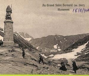 ad5105 - SWITZERLAND - Ansichtskarten VINTAGE POSTCARD - Grand San Bernardo-1908