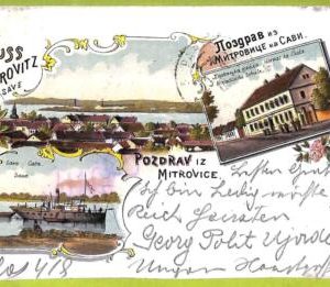 ae8868 - Ansichtskarten VINTAGE POSTCARD - SERBIA - Gruss aus Mitrovitz