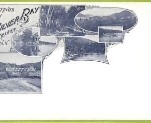 ah0342 - USA - VINTAGE POSTCARD - Greeting from Silver Bay  LAKE GEORGE, NY
