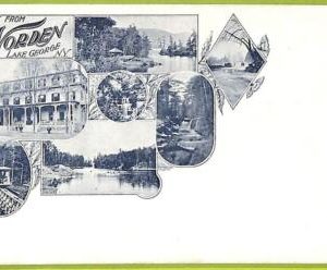 ah0341 - USA - VINTAGE POSTCARD - Greeting from the Worden  LAKE GEORGE, NY