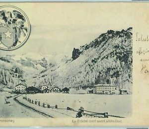 97493 - CARTOLINA d'Epoca - AOSTA provincia  - GRESSONEY  Club Alpino Italiano