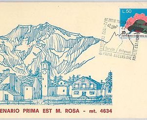 MOUNTAINEERING -  POSTAL HISTORY - Italy :  SPECIAL COVER  1972