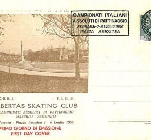 10827 - ITALY - POSTAL HISTORY - 1956- SPORT - HOCKEY