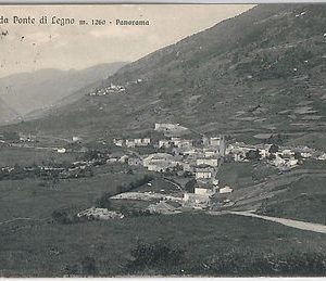 43839   CARTOLINA d'Epoca - BRESCIA provincia:  Ponte di Legno 1924