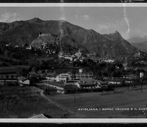 ab3541 - CARTOLINA D'EPOCA - Torino  provincia  - Avigliana