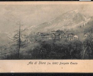 ab3548 - CARTOLINA D'EPOCA - Torino  provincia  - Ala di Stura