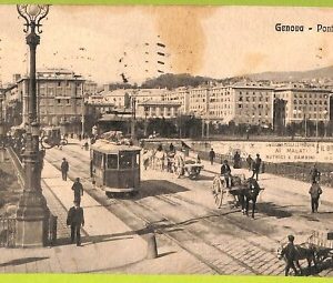 aa8814 - CARTOLINA D'EPOCA -  GENOVA Città: Ponte Pila