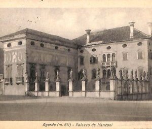 ab3558 - CARTOLINA D'EPOCA - Torino  provincia  - Agordo