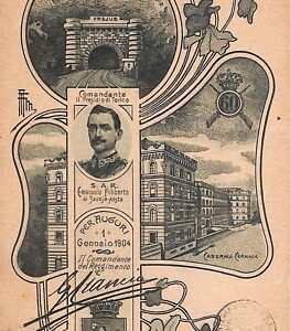 ab3568 - CARTOLINA D'EPOCA - Torino  provincia  - Bardonecchia  1902