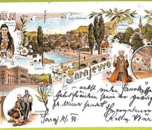 ae9364 - BOSNIA - VINTAGE  POSTCARD - Sarajewo
