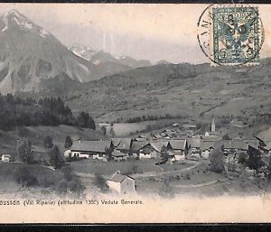ab3589 - CARTOLINA D'EPOCA - Torino  provincia  - Buosson 1906