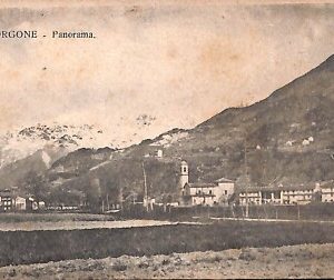 ab3593 - CARTOLINA D'EPOCA - Torino  provincia  - Borgone