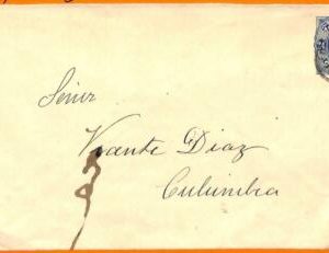 aa2763  - ARGENTINA - POSTAL HISTORY - STATIONERY COVER Jalil # Sob 9