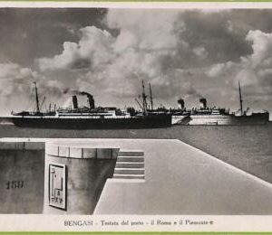 af5970 - LIBYA - VINTAGE POSTCARD - Bengasi - 1937
