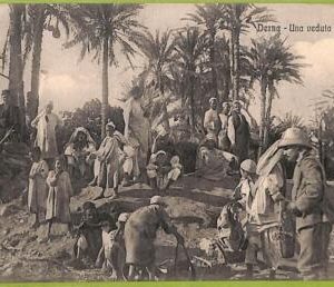 af6012 - LIBYA - VINTAGE POSTCARD - Derna - 1912