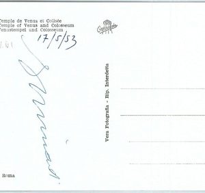 73021 - AUTOGRAFO - GIRO CICLISTICO ITALIA 1953 : 6a tappa  - Giuseppe MINARDI