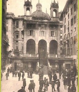 aa9227- CARTOLINA D'EPOCA  GENOVA Città : Chiesa S. Pietro a Banchi