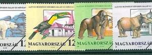 20566 - HUNGARY - STAMPS - SPECIMEN- ANIMALS; BIRDS; ARCHITECTURE; ELEPHANTS