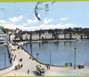 ad6566 - SWITZERLAND Schweitz- Ansichtskarten VINTAGE POSTCARD - Luzern - 1918