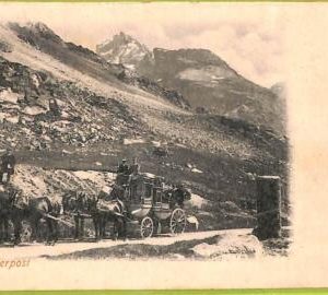 ad6559 - SWITZERLAND Schweitz- Ansichtskarten VINTAGE POSTCARD - Julierpost-1899