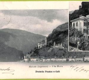 ad6598 - SWITZERLAND Schweitz - Ansichtskarten VINTAGE POSTCARD -  Morcote -1905