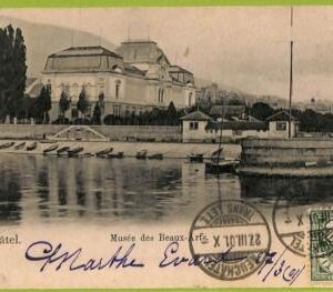 ad6601 - SWITZERLAND Schweitz - Ansichtskarten VINTAGE POSTCARD - Neuchatel-1901