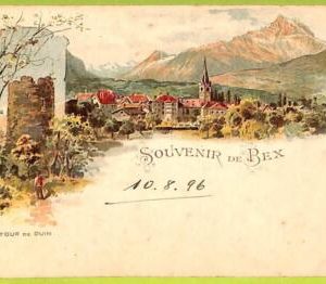 Lib7834 - SWITZERLAND -  VINTAGE POSTCARD - Bex
