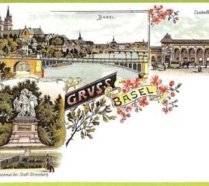 Lib7842 - SWITZERLAND -  VINTAGE POSTCARD - Gruss aus Basel