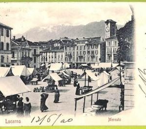 Lib7945 - SWITZERLAND - VINTAGE POSTCARD - Locarno - 1908