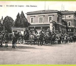 Lib7941 - SWITZERLAND - VINTAGE POSTCARD - Lugano