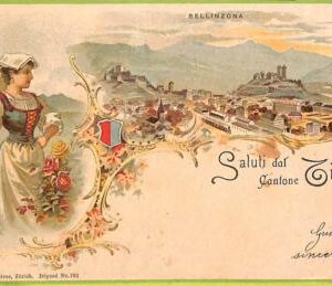 Lib7965 -  SWITZERLAND - VINTAGE POSTCARD - Bellinzona - 1901