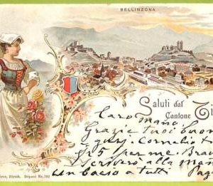 Lib7976 -  SWITZERLAND - VINTAGE POSTCARD - Bellinzona - 1900