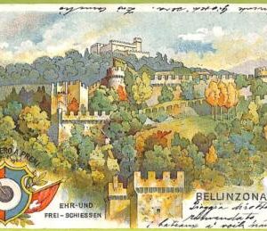 Lib7977 -  SWITZERLAND - VINTAGE POSTCARD - Bellinzona - 1900