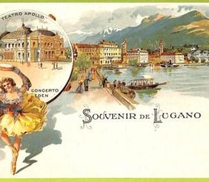 Lib7979 -  SWITZERLAND - VINTAGE POSTCARD - Lugano