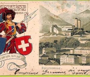 Lib7978 -  SWITZERLAND - VINTAGE POSTCARD - Bellinzona - 1903