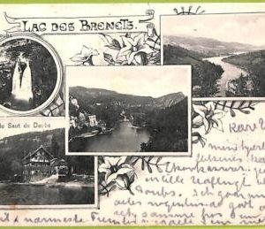 ad5709 - SWITZERLAND Schweitz - Ansichtskarten VINTAGE POSTCARD - Brenets - 1902