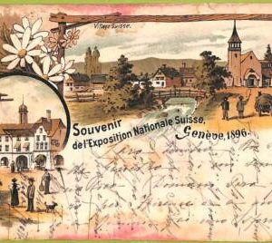 ad5816 - SWITZERLAND Schweitz - Ansichtskarten VINTAGE POSTCARD - Geneve - 1896