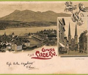 ad6574 - SWITZERLAND - Ansichtskarten VINTAGE POSTCARD - Gruss aus Luzern