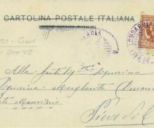 P0583 - ITALY - Postal HISTORY - ITALIAN troops in CHINA 1902 - BOXER REBELLION