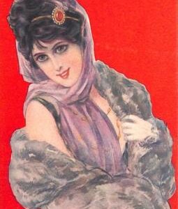ab6700 - VINTAGE POSTCARD - Glamour Ladies Donnine  ARTIST SIGNED Bompard