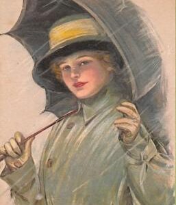 ab6696 - VINTAGE POSTCARD - Glamour Ladies   ARTIST SIGNED - Underwood 1913