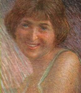 ab6733 - VINTAGE POSTCARD - Glamour Ladies Donnine  ARTIST SIGNED