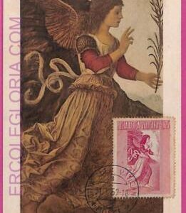 ag3510 - VATICAN - POSTAL HISTORY - Maximum Card - 1959, ART