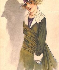 ab6742 - VINTAGE POSTCARD - Glamour Ladies Donnine - ARTIST SIGNED - MAUZAN