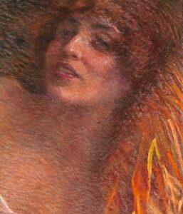 ab6735 - VINTAGE POSTCARD - Glamour Ladies Donnine  ARTIST SIGNED