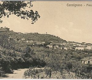 49591   CARTOLINA d'Epoca - PRATO  provincia :  Carmignano